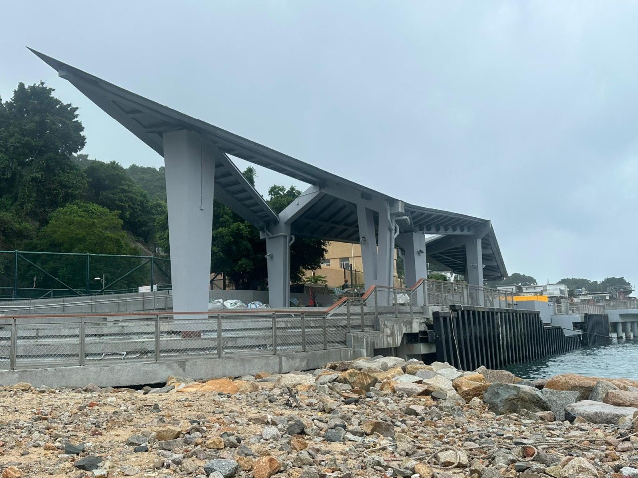 鯉魚門碼頭海濱改善工程第 3B 期DfMA預制混凝土及鋼結構項目